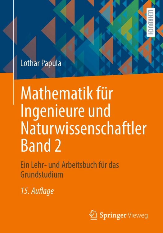 Produktbild: Mathematik f&uuml;r Ingenieure und Naturwissenschaftler Band 2
