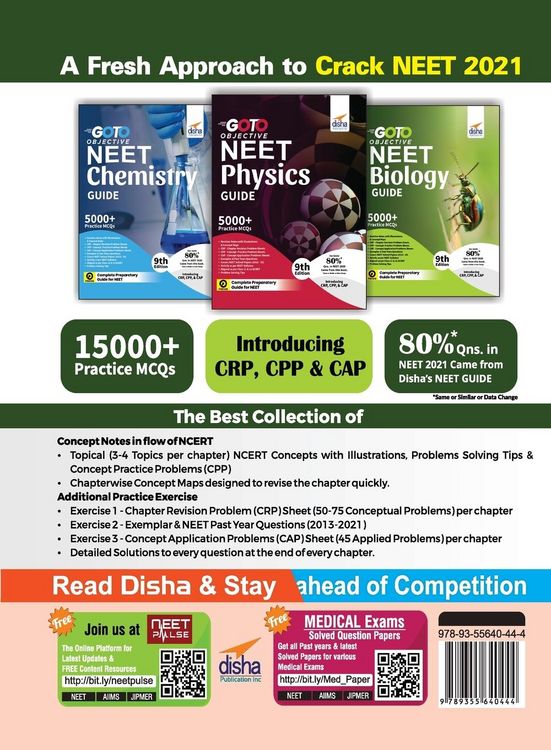 Produktbild: GO TO Objective NEET Biology Guide with DPP & CPP Sheets 9th Edition