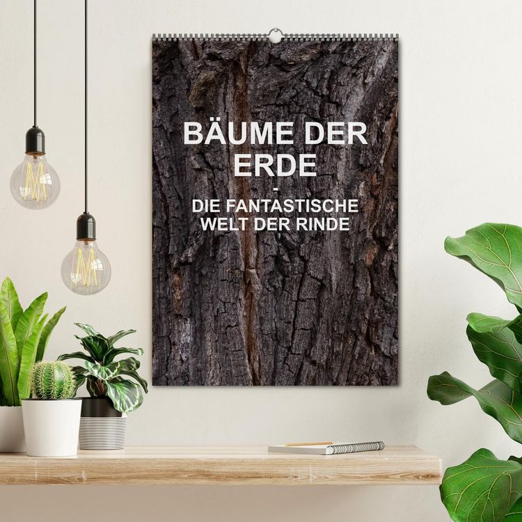 Produktbild: B&Auml;UME DER ERDE - DIE FANTASTISCHE WELT DER RINDE (Wandkalender 2026 DIN A2 hoch), CALVENDO Monatskalender