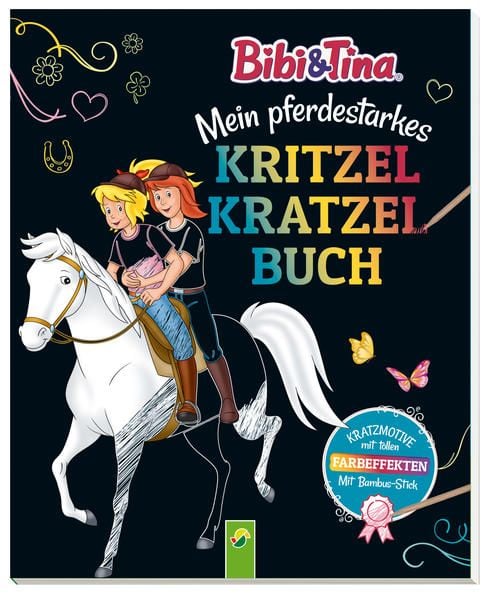Produktbild: Bibi & Tina • Mein pferdestarkes Kritzel-Kratzel-Buch