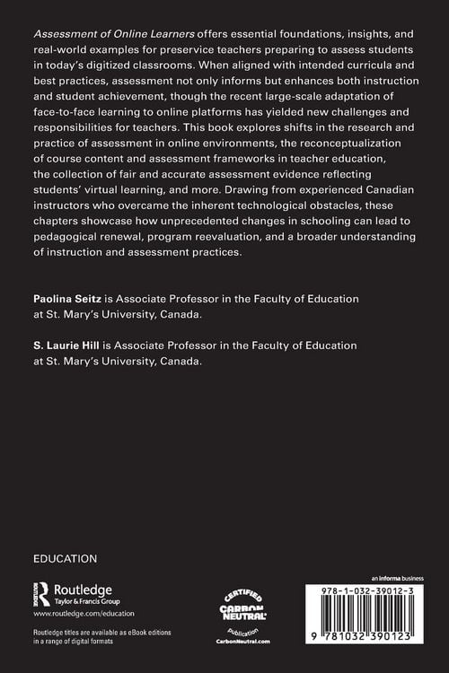 Produktbild: Assessment of Online Learners