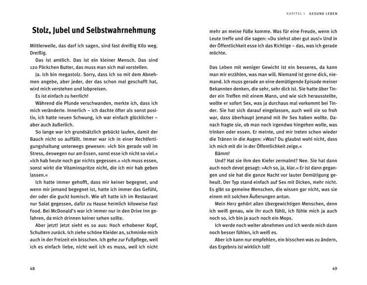 Der Geist ist willig, der Körper chillig