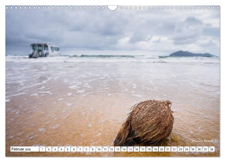 Produktbild: Australien Ostk&uuml;ste - von Cairns nach Sydney (Wandkalender 2026 DIN A3 quer), CALVENDO Monatskalender