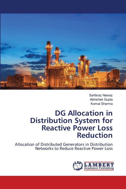 Produktbild: DG Allocation in Distribution System for Reactive Power Loss Reduction