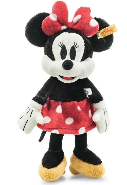 Steiff Hoppie haas - 48 cm - pluche haas met slapporen - knuffeldier voor kinderen - Soft Cuddly Friends - beweegbaar en wasbaar - lichtgrijs (080913