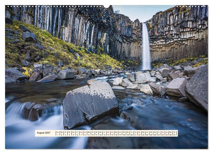 Produktbild: Island. Ein Jahr am Rand der Welt (Wandkalender 2027 DIN A2 quer), CALVENDO Monatskalender