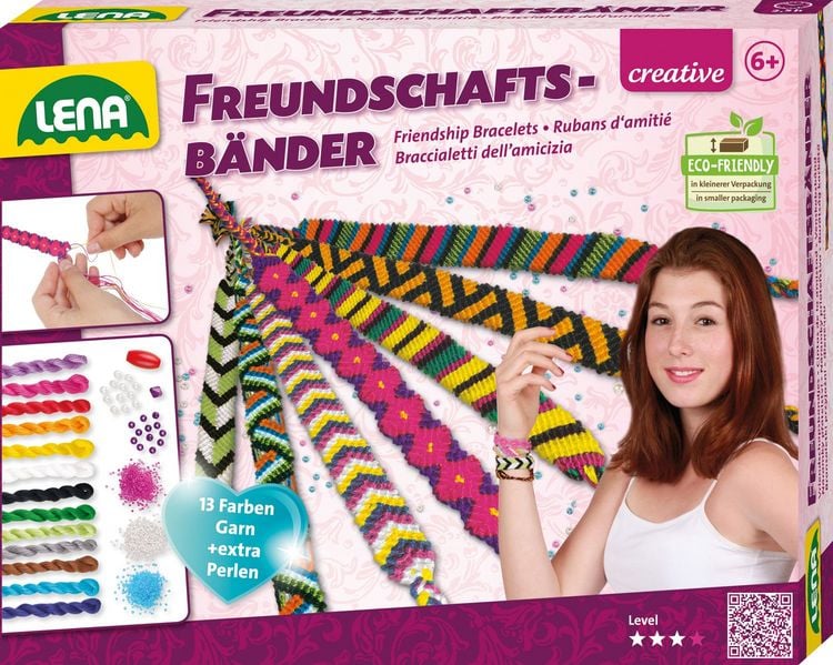 Produktbild: Freundschaftsb&auml;nder, gro&szlig;, Faltschachtel