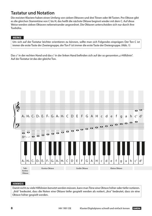 Produktbild: Klavier / Digitalpiano - Schnell und einfach lernen