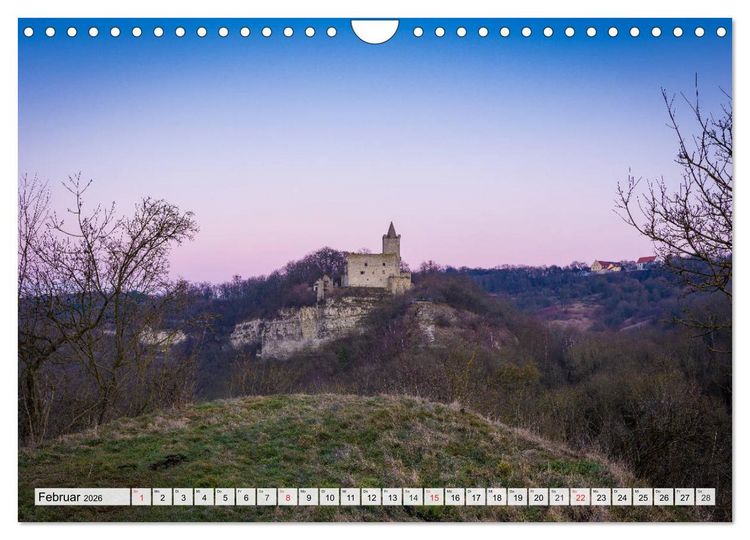 Produktbild: Willkommen im Burgenlandkreis (Wandkalender 2026 DIN A4 quer), CALVENDO Monatskalender