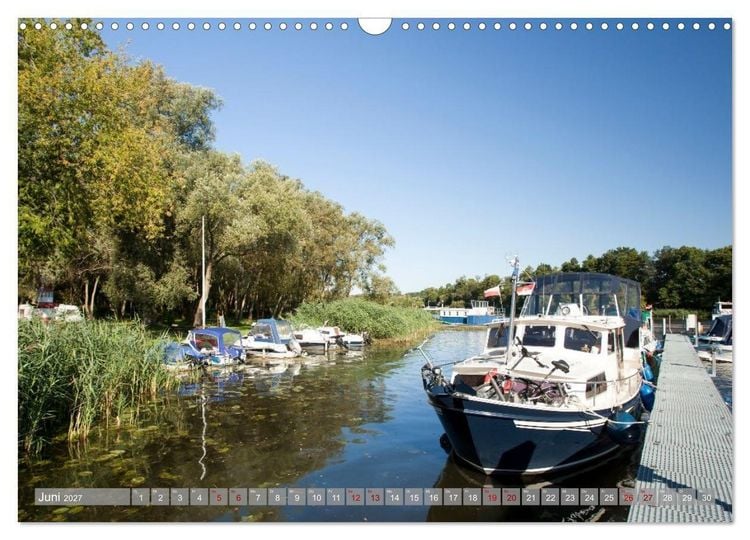 Produktbild: Hausbooturlaub Deutschland - Berlin und Brandenburg (Wandkalender 2027 DIN A3 quer), CALVENDO Monatskalender