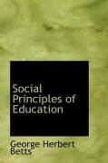 Produktbild: Social Principles of Education