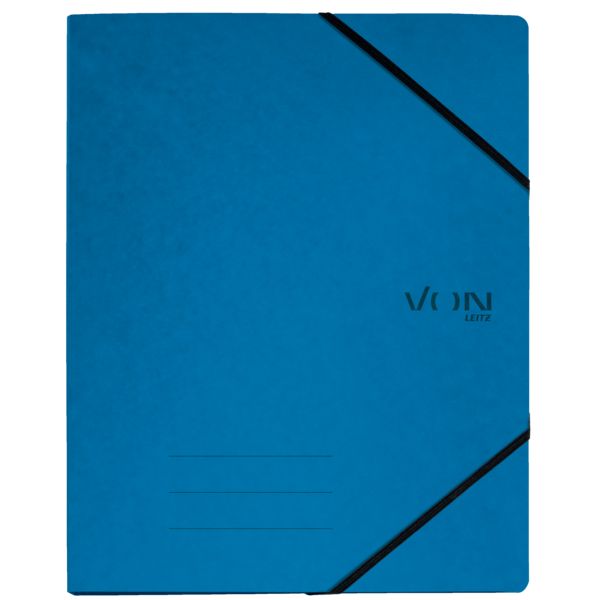Produktbild: VON Ringbuch Karton A4 blau