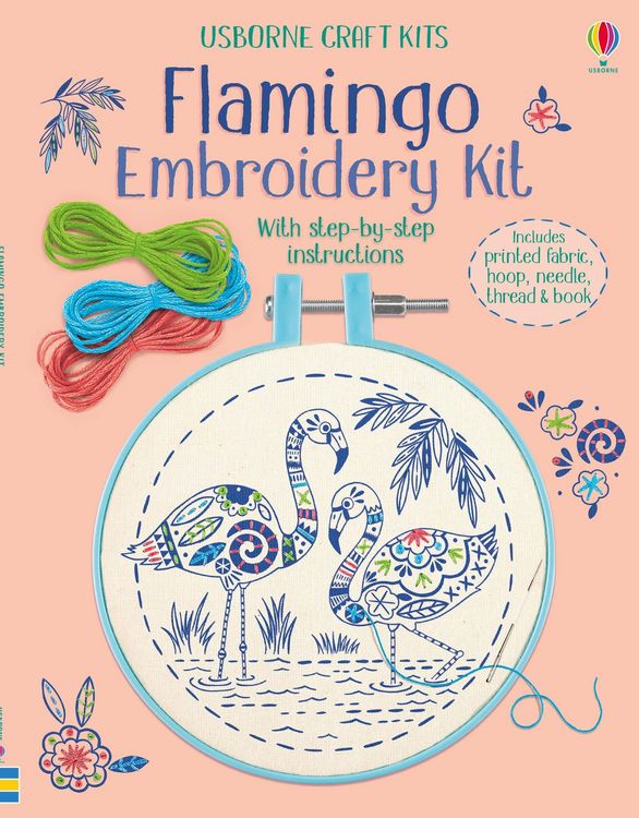 Produktbild: Embroidery Kit: Flamingo