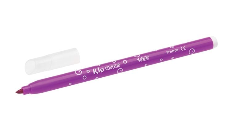Produktbild: BiC&reg; KIDS Fasermalstifte Kid Couleur, 12 Farben
