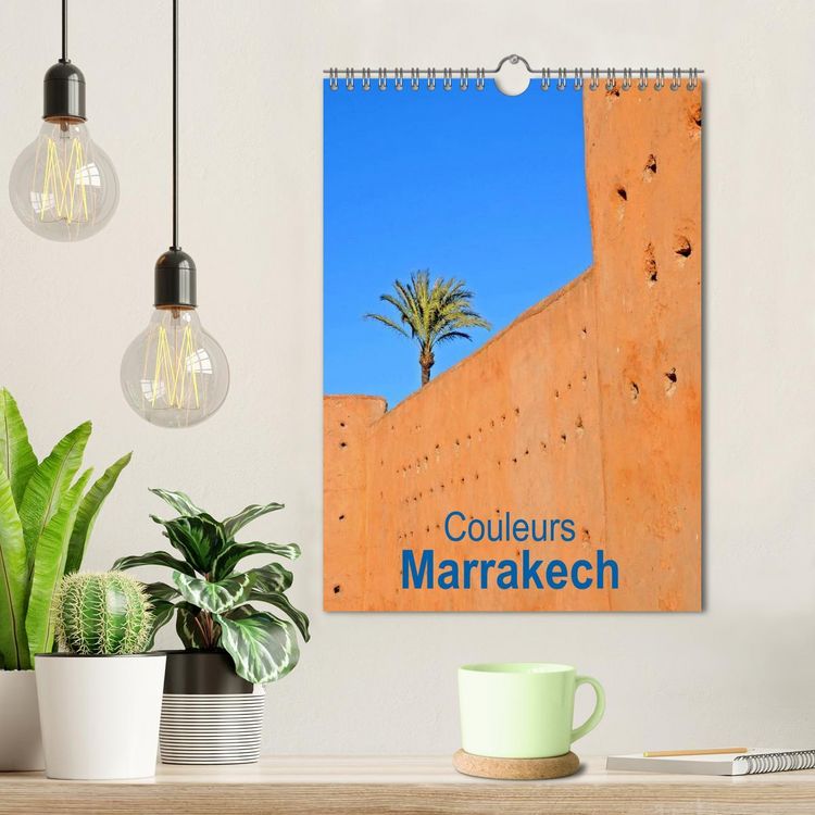 Produktbild: Couleurs Marrakech (Calendrier mural 2026 DIN A4 horizontal), CALVENDO calendrier mensuel
