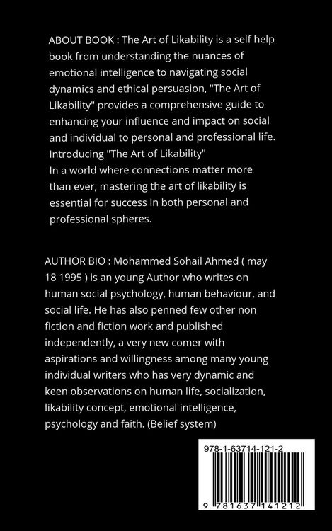 Produktbild: The Art of Likability