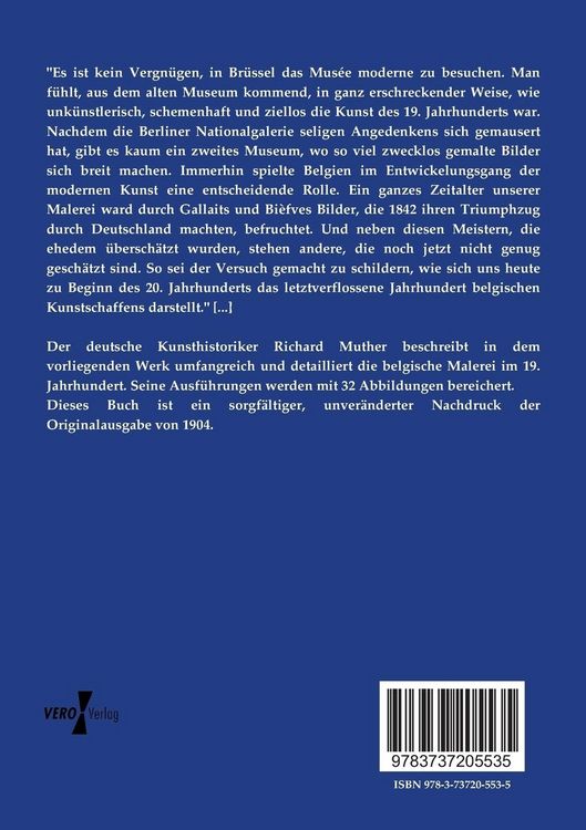 Produktbild: Die belgische Malerei im neunzehnten Jahrhundert
