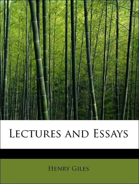Produktbild: Giles, H: Lectures and Essays