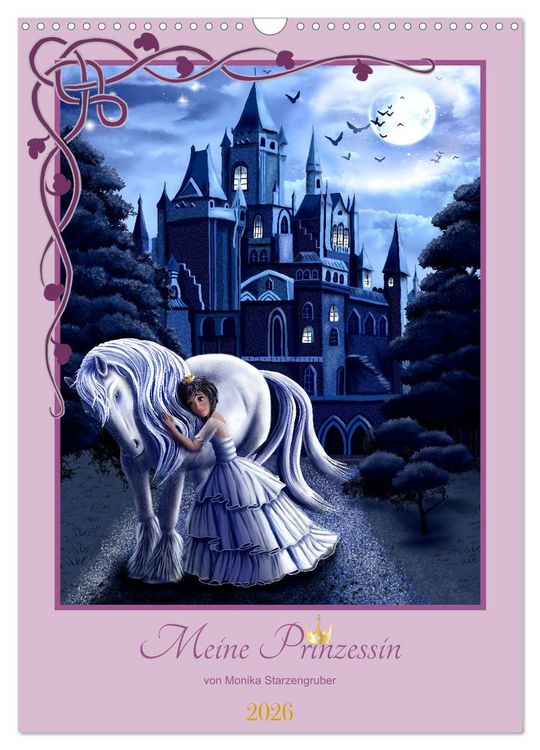 Produktbild: Meine Prinzessin (Wandkalender 2026 DIN A3 hoch), CALVENDO Monatskalender