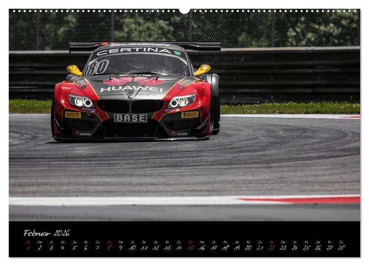 Produktbild: EMOTIONS ON THE GRID - GT Masters (hochwertiger Premium Wandkalender 2026 DIN A2 quer), Kunstdruck in Hochglanz