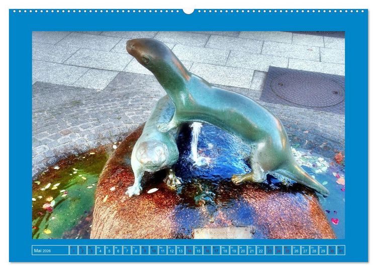 Produktbild: 625 Jahre Otterndorf - Gr&uuml;ne Stadt am Meer (Wandkalender 2026 DIN A2 quer), CALVENDO Monatskalender