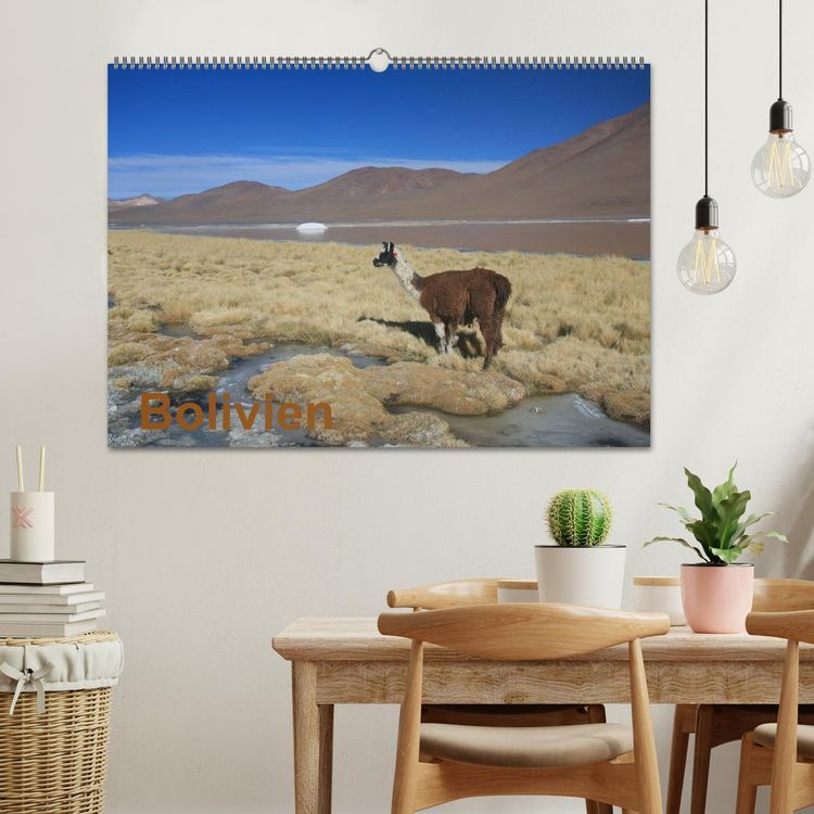 Produktbild: Bolivien (Wandkalender 2026 DIN A2 quer), CALVENDO Monatskalender