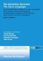 Produktbild: Die slavischen Sprachen / The Slavic Languages. Halbband 1