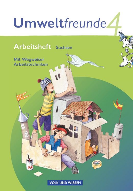 Produktbild: Umweltfreunde 4. Schuljahr - Arbeitsheft Sachsen