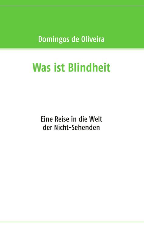Produktbild: Was ist Blindheit