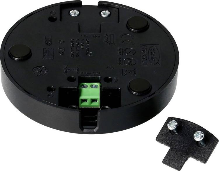 Produktbild: Max Hauri 163739 Universal-Dimmer Geeignet f&uuml;r Leuchtmittel: Gl&uuml;hlampe, Halogenlampe, LED-Lampe Schwarz