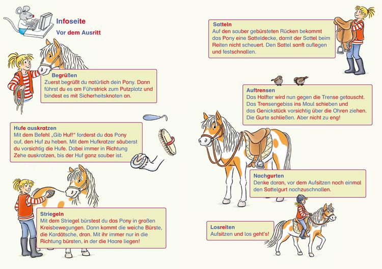 Produktbild: LESEMAUS zum Lesenlernen Sammelb&auml;nde: Pony-Silben-Geschichten mit Conni