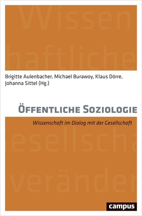 Produktbild: &Ouml;ffentliche Soziologie