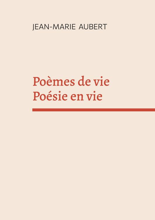 Produktbild: Po&egrave;mes de vie Po&eacute;sie en vie