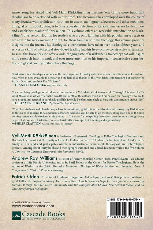 Produktbild: Theological Renewal for the Third Millennium
