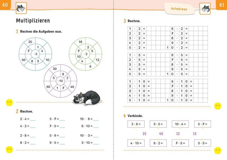 Produktbild: &Uuml;bungsheft Mathematik - Kopfrechnen 1./2. Klasse