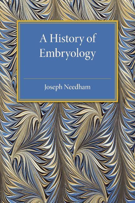 Produktbild: A History of Embryology