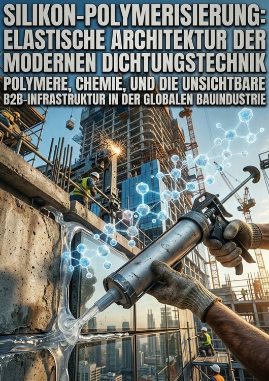 Produktbild: Silikon-Polymerisierung: Elastische Architektur der modernen Dichtungstechnik