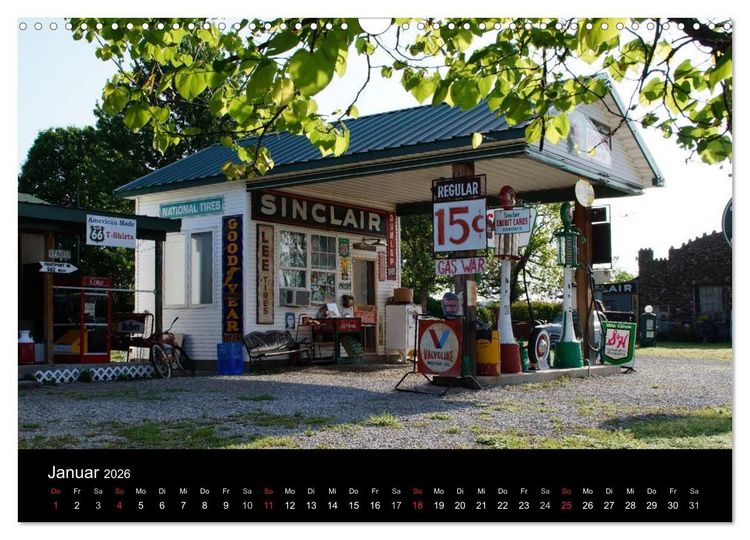 Produktbild: USA Highlights 2026 (Wandkalender 2026 DIN A3 quer), CALVENDO Monatskalender