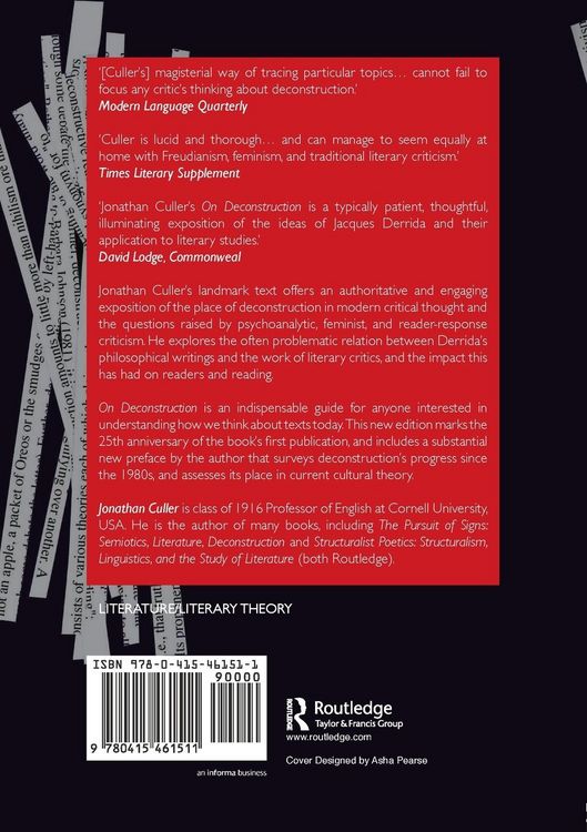 Produktbild: On Deconstruction