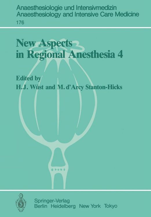 Produktbild: New Aspects in Regional Anesthesia 4