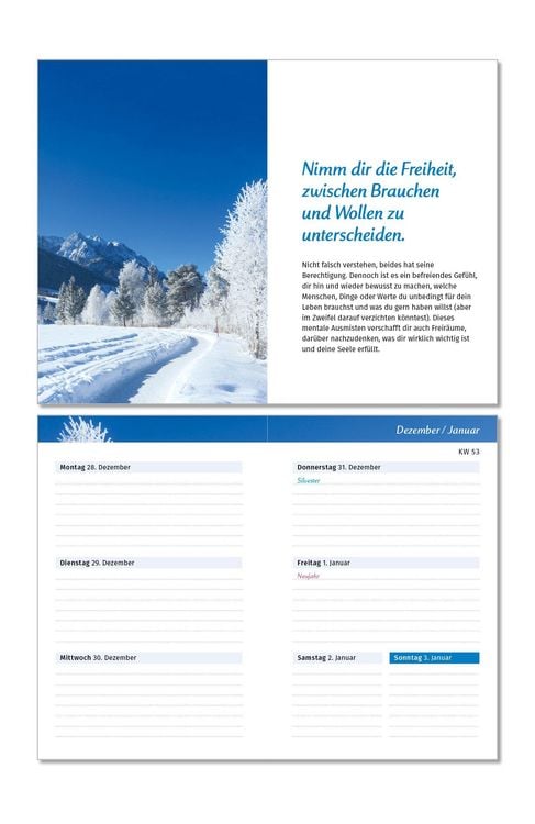Produktbild: Der Lebensfreude-Taschenkalender 2027
