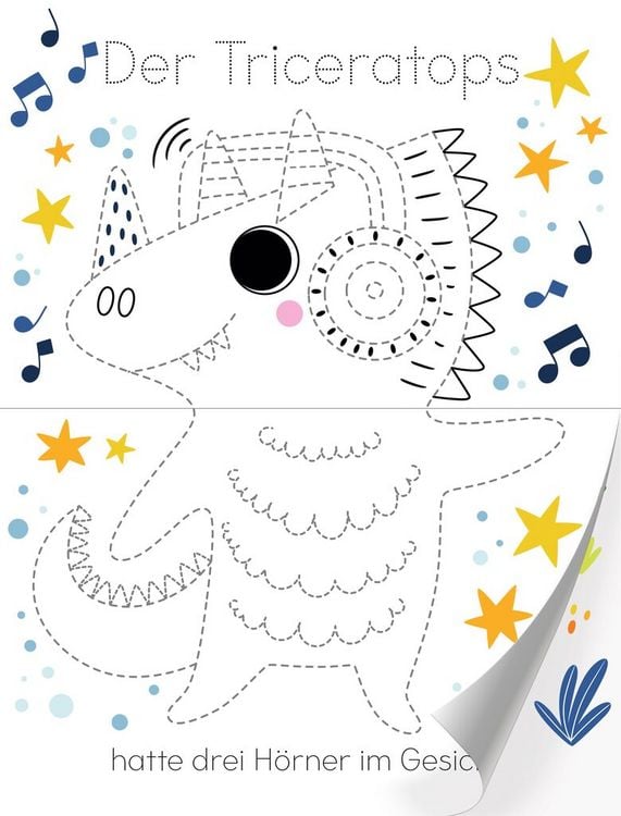 Produktbild: Das Mix & Malbuch Dinosaurier