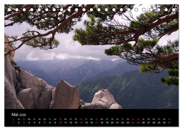Produktbild: S&Uuml;DKOREA zwischen asiatischer Tradition und Moderne (Tischkalender 2026 DIN A5 quer), CALVENDO Monatskalender
