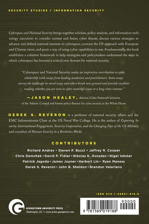 Produktbild: Cyberspace and National Security