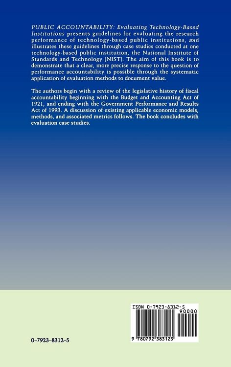 Produktbild: Public Accountability