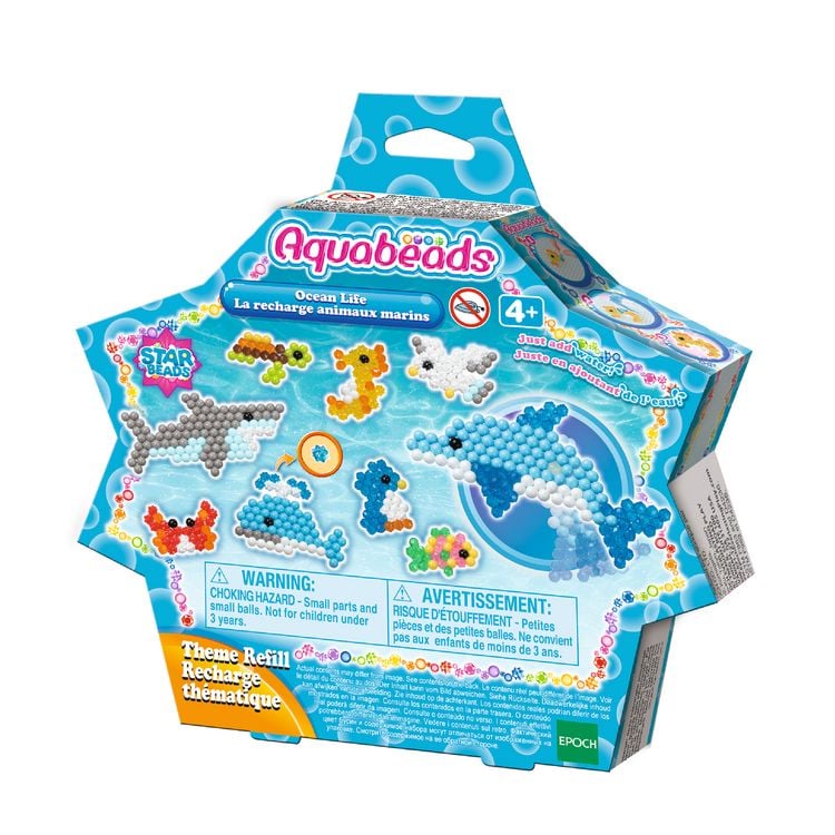 Produktbild: Bastelperlen Aquabeads Tiefsee-Set 2 Vorlagen 600 St&uuml;ck