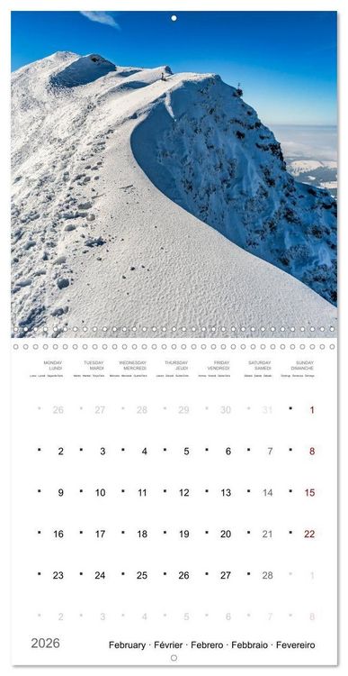 Produktbild: Light in the Bavarian Alps - Fantastic Landscapes (Wall Calendar 2026 12 &times; 12 Inch) CALVENDO 12 Month Wall Calendar