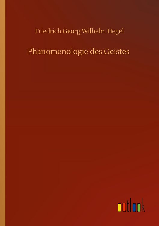 Produktbild: Ph&auml;nomenologie des Geistes