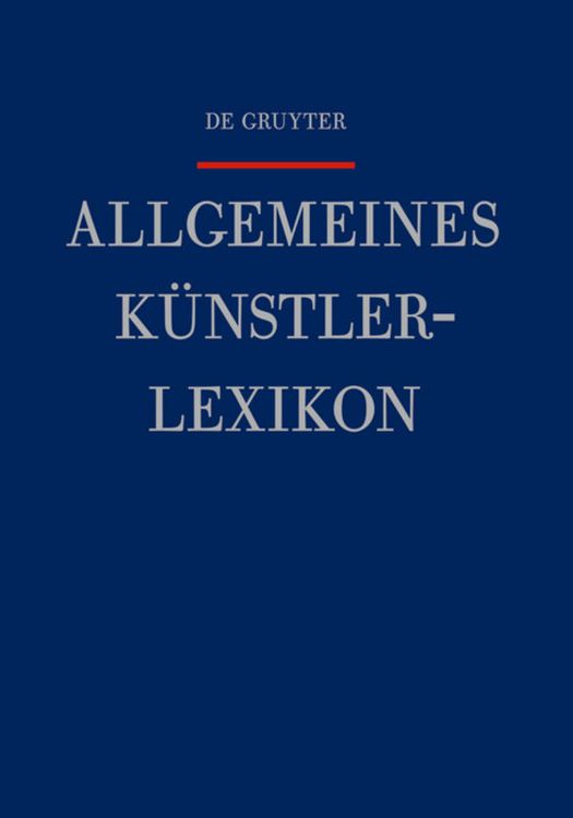 Produktbild: Allgemeines K&uuml;nstlerlexikon (AKL) / Lunt - Mandelsloh