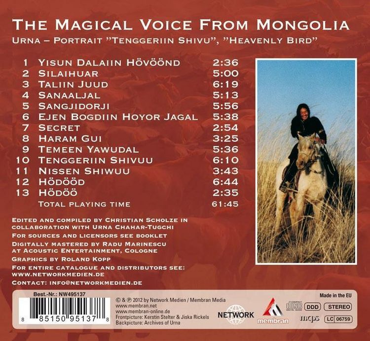 Produktbild: Heavenly Bird - The Magical Voice from Mongolia